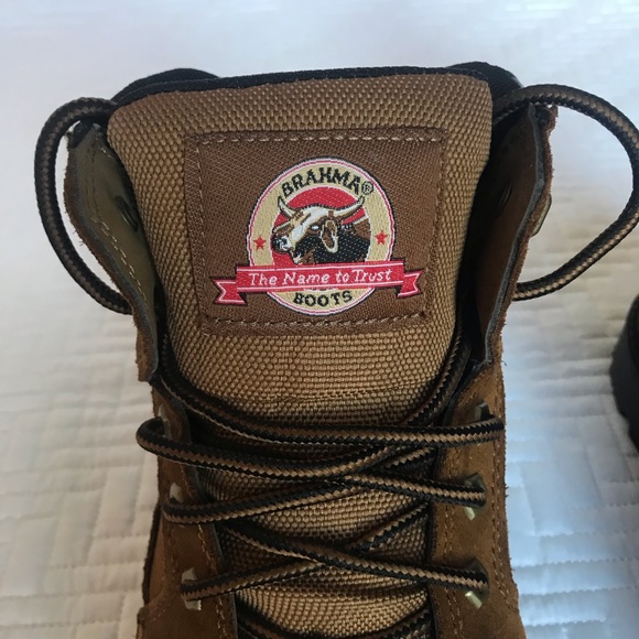 Brahma men’s Waterproof Boots 10W Wide leather - Picture 2 of 8